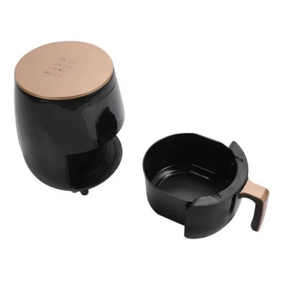 4.8 QT Large Capacity Multifunctional Fully Automatic Digital Air Fryer with Touch Screen, Multiple Preset Cooking Modes, Adjustable Temperature and Timer, Nonstick Detachable Basket for Less-Oil Healthy Cooking of Fries, Chi